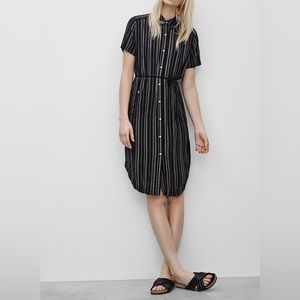 Aritzia Wilfred Free Strokous Shirt Dress